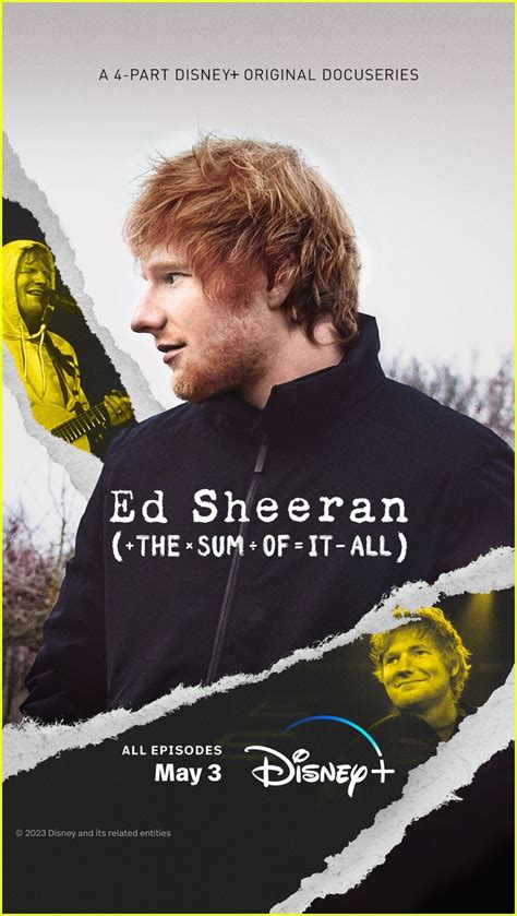 Ed Sheeran Docuseries 'The Sum of It All' Coming to Disney.